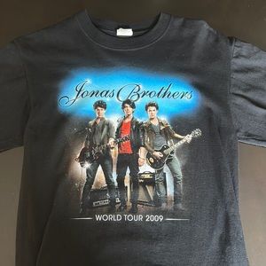 Jonas Brothers 2009 World Tour T Shirt